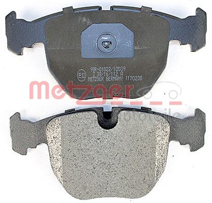 METZGER 1170238 Bremsbelagsatz, Scheibenbremse